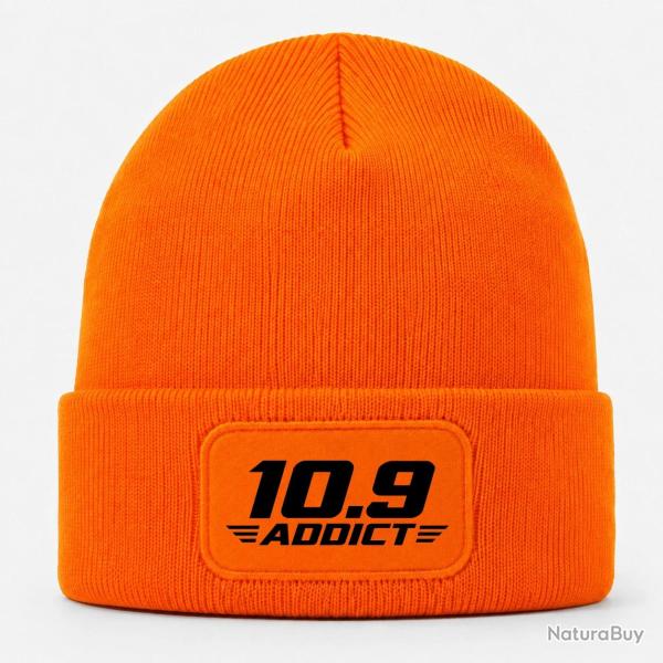 Bonnet Tir Sportif - 10.9 Addict - Typographie - Orange