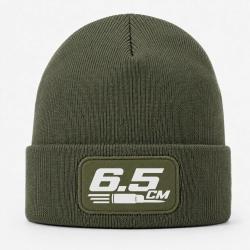 Bonnet Tir Sportif - 6.5 CM - Typographie - Kaki / Blanc