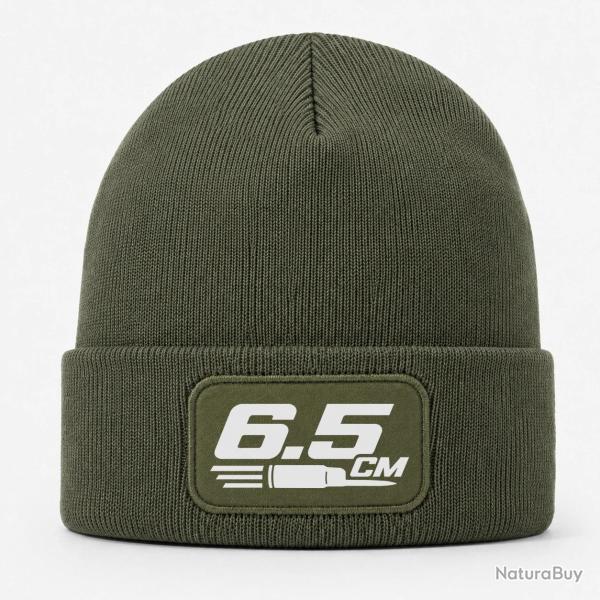 Bonnet Tir Sportif - 6.5 CM - Typographie - Kaki / Blanc