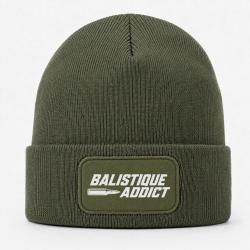 Bonnet Tir Sportif - Balistique Addict - Kaki / Blanc