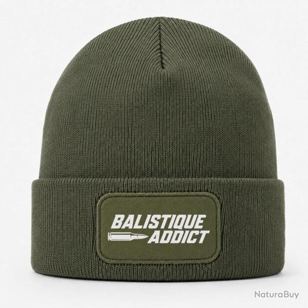 Bonnet Tir Sportif - Balistique Addict - Kaki / Blanc