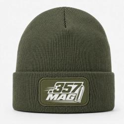Bonnet Tir Sportif - Calibre .357 Mag - Kaki / Blanc