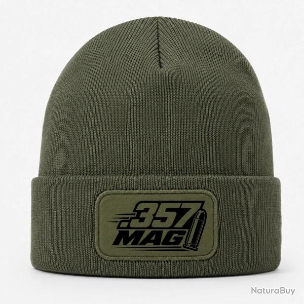 Bonnet Tir Sportif - Calibre .357 Mag - Kaki / Noir
