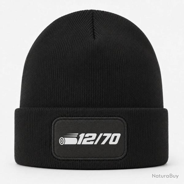 Bonnet Tir Sportif - Calibre 12 - 12-70 - Noir