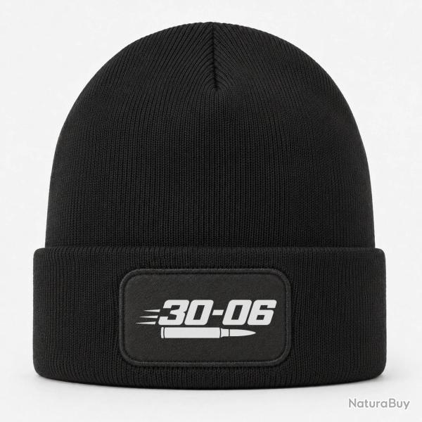 Bonnet Tir Sportif - Calibre 30-06 - Noir