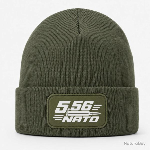 Bonnet Tir Sportif - Calibre 5.56 NATO - Kaki / Blanc