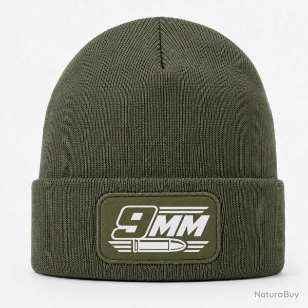 Bonnet Tir Sportif - Calibre 9 mm - Kaki / Blanc