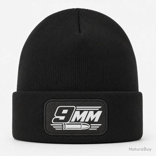 Bonnet Tir Sportif - Calibre 9 mm - Noir