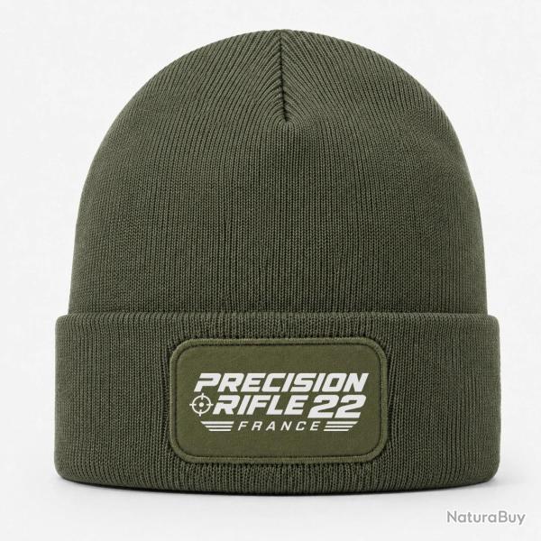 Bonnet Tir Sportif - Precision Rifle 22 France - Cible tricolore - Kaki / Blanc