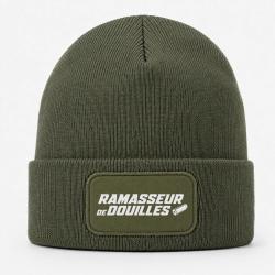 Bonnet Tir Sportif - Ramasseur de douilles pro - Kaki / Blanc