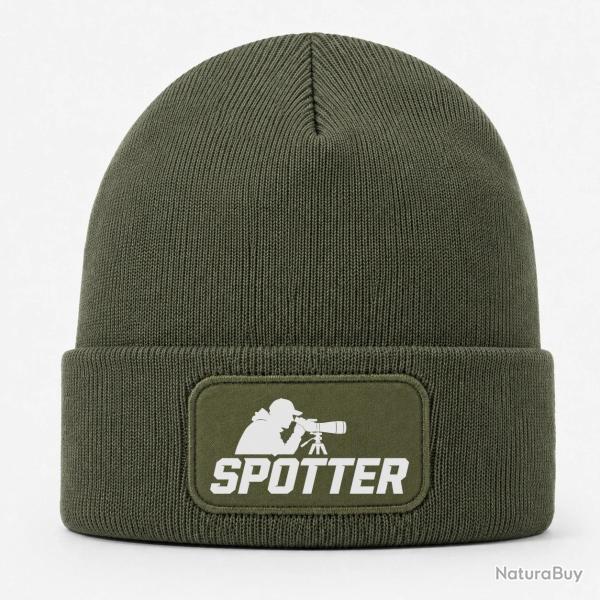 Bonnet Tir Sportif - Spotter - Tireur � la lunette - Kaki / Blanc