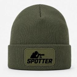 Bonnet Tir Sportif - Spotter - Tireur &agrave; la lunette - Kaki / Noir