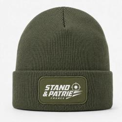 Bonnet Tir Sportif - Stand et patrie France - Kaki / Blanc