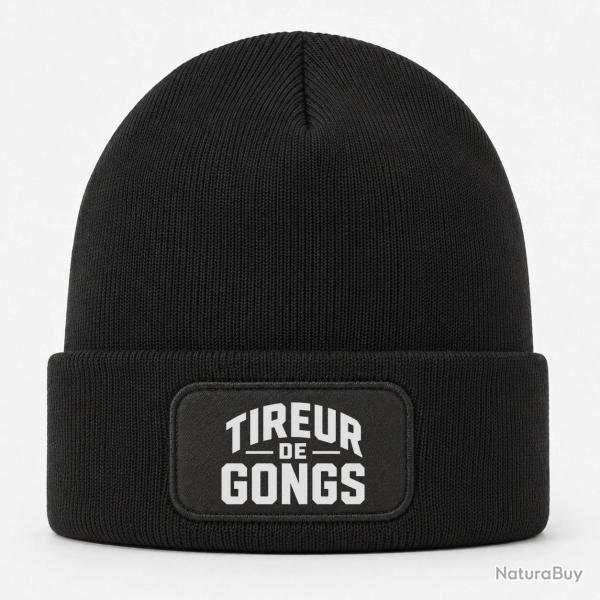 Bonnet Tir Sportif - Tireur de gong - Noir