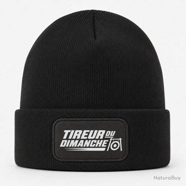 Bonnet Tir Sportif - Tireur du dimanche - Bipied - Noir