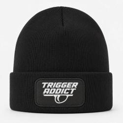 Bonnet Tir Sportif - Trigger Addict - D&eacute;tente typographique - Noir