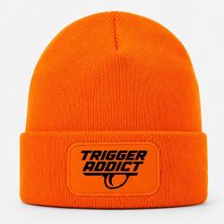 Bonnet Tir Sportif - Trigger Addict - D&eacute;tente typographique - Orange