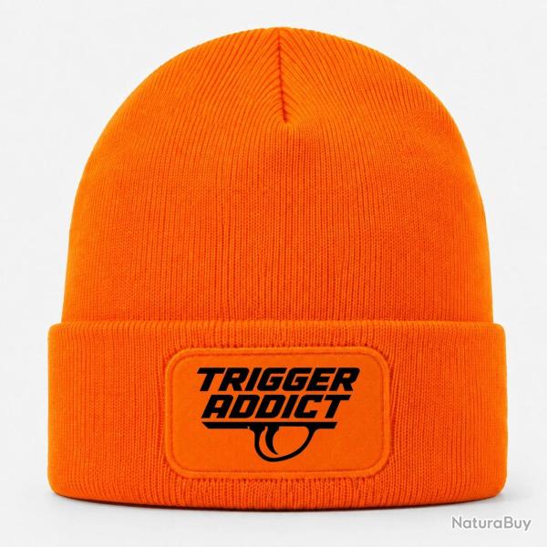 Bonnet Tir Sportif - Trigger Addict - D�tente typographique - Orange