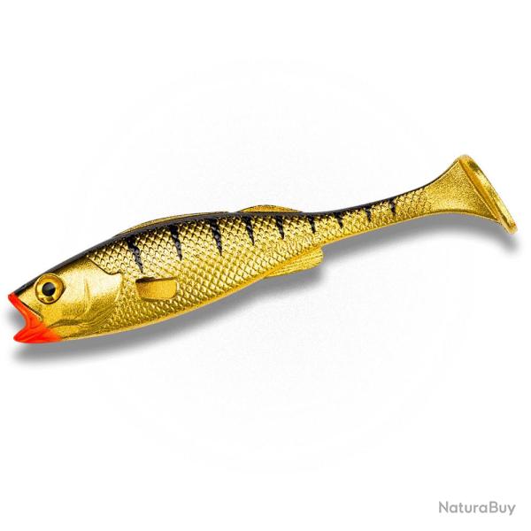 Leurre Souple K�FI Perch Shad 14 cm - 3 pi�ces Gold Tiger