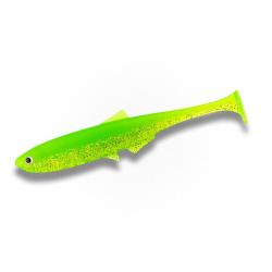 Leurre Souple LMAB K&Oslash;FI Bleak Shad 15 cm Lime Chartreuse