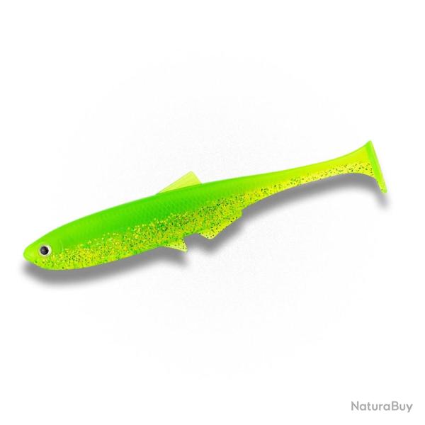 Leurre Souple LMAB K�FI Bleak Shad 15 cm Lime Chartreuse