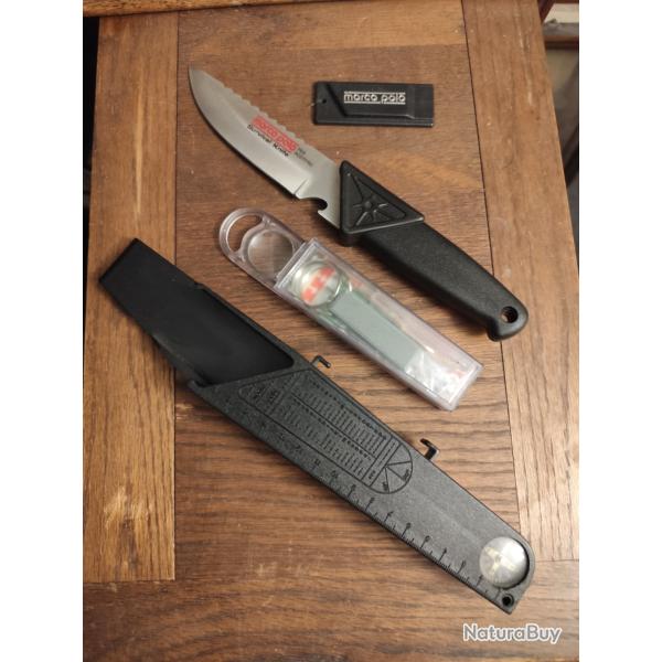 Couteau survie Marco Polo vintage