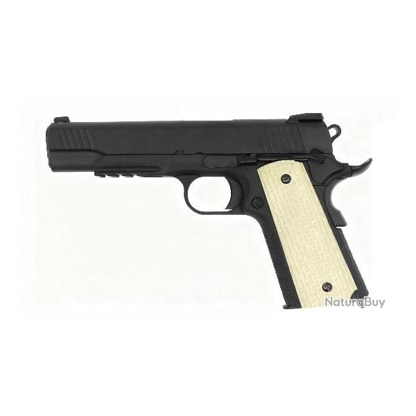 Pistolet 6 mm Gaz Kimber Noir
