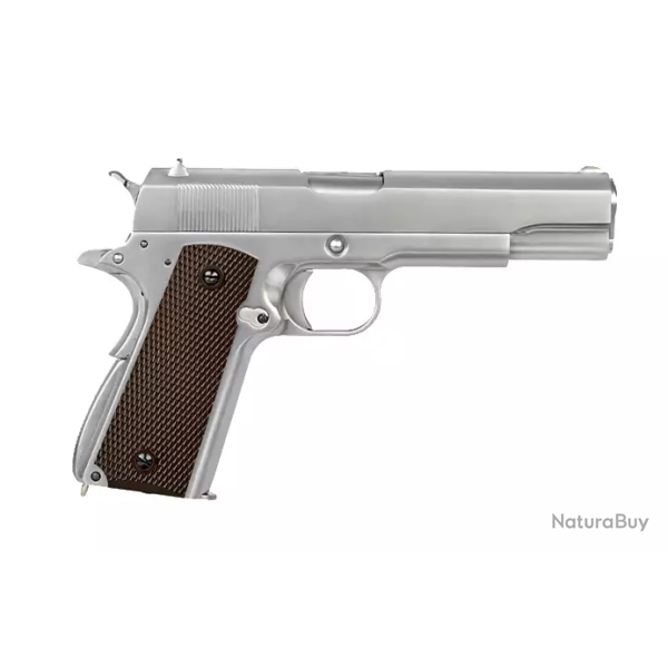 Pistolet 6 mm Gaz 1911 Silver