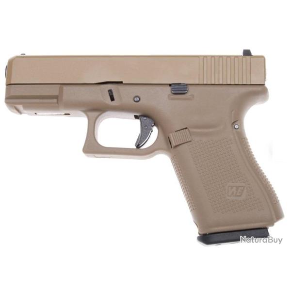 Pistolet 6 mm Gaz W19 Gen5 Tan