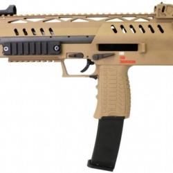 Pistolet 6 mm Gaz Smg 8 Tan