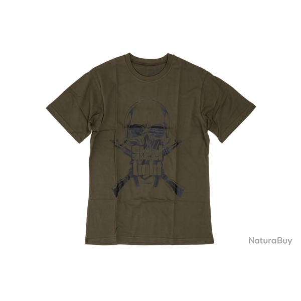 T-Shirt Vert Skeleton