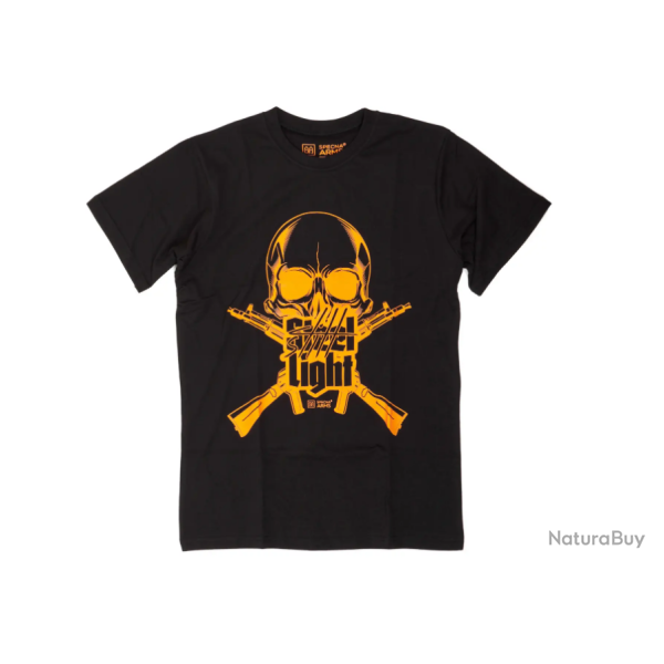 T-Shirt Orange Skeleton
