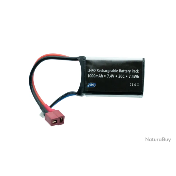 Batterie Li-Po 7.4V 1000 Mah T Dean