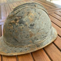 casque fran&ccedil;ais premi&egrave;re guerre mondiale, mod&egrave;le Adrian 1915.