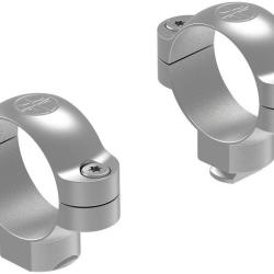 Colliers pour lunette Leupold STD - 30mm - Haut - Argent