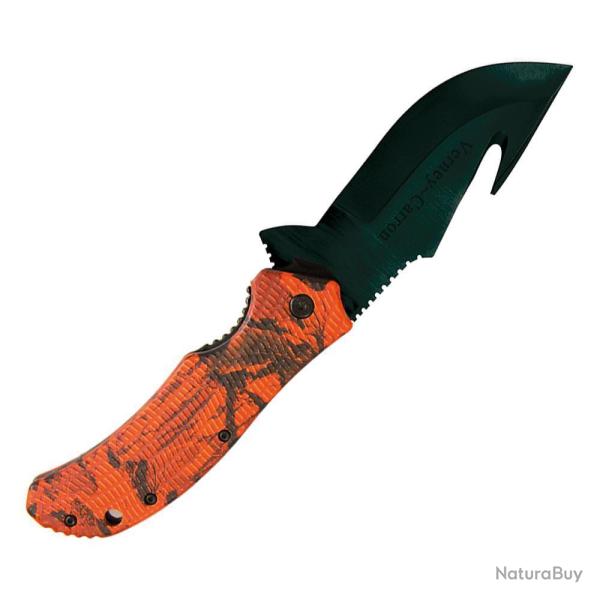 Prix de d�part � 1� !! Couteau A D�pecer Kent Verney Carron Camouflage Blaze