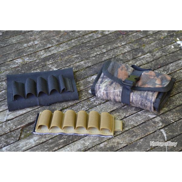 Lot de 3 porte-cartouches de cal. 12