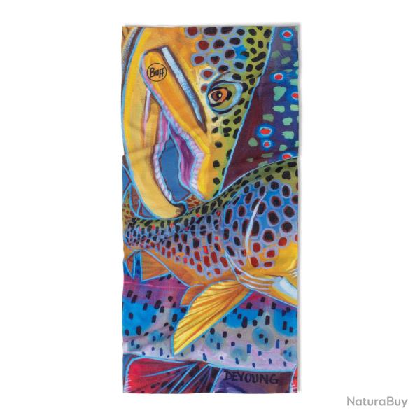 Tour de Cou Buff CoolNet UV� Trout Confetti