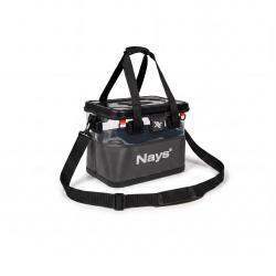 Sac Bakkan Nays 400mm x 260mm x 310mm Noir et Transparent