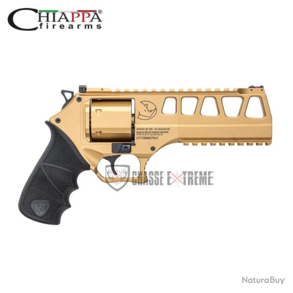 Revolver CHIAPPA Rhino 60DS 6'' Cal 44 Mag Gold