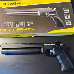 Artemis PP700S-A, pistolet PCP calibre 4,5 mm (.177).