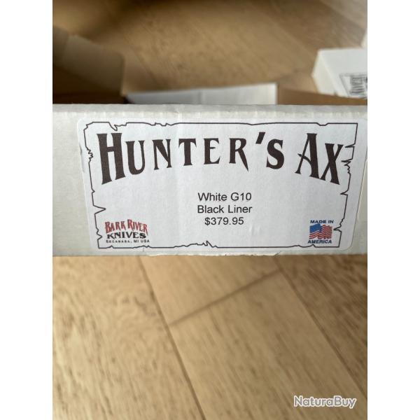 Hunter Axe Bark River knife