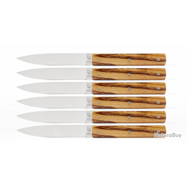 Couteau de table 9.47 Perceval - Manche en Bois de Serpent