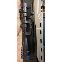 Carabine Snowpeak calibre 5.5 &eacute;quip&eacute; lunettes et bipied neuve 900�