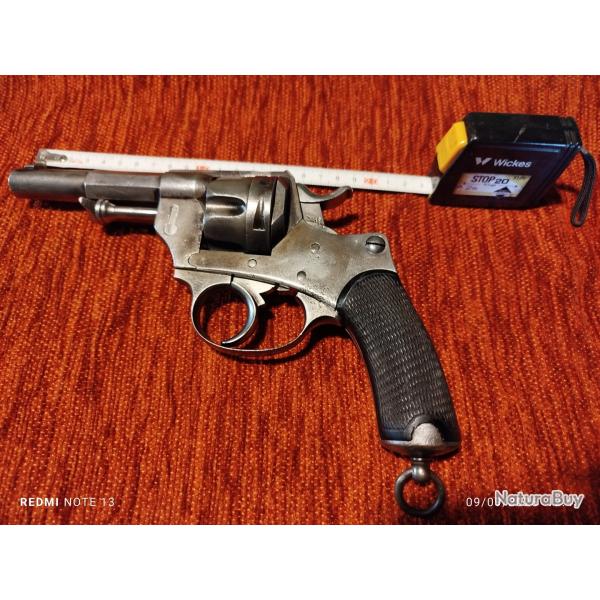 Revolver 1874 Saint Etienne Bon �tat calibre 11mm
