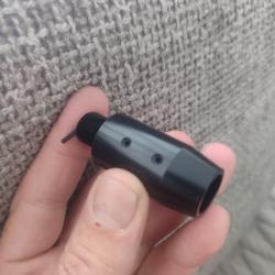 Adaptateur pour canon non filet&eacute; diam&egrave;tre 13mm 1/2-20 unf