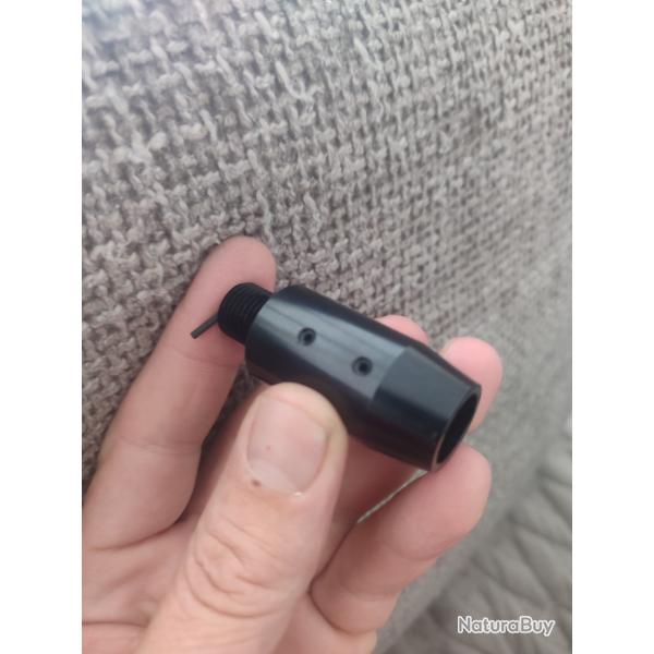 Adaptateur pour canon non filet� diam�tre 13mm 1/2-20 unf