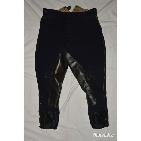 CULOTTE OFFICIER DE CHASSEUR ALPIN DATEE 1918-FRENCH HUNTER ALPIN TROUSER 1�WW-GRANDE GUERRE 1914/18