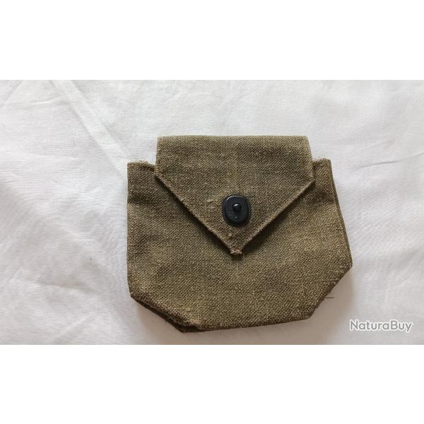 pochette  RIGGER , VIDE pour �quipement suppl�mentaire,  US WW2 en reproduction  artisanale A1