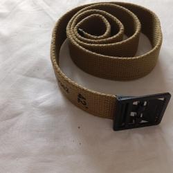 Ceinture de pantalon troupe taille 42 taille( fr 110 cm ) US WW2  ( A1)